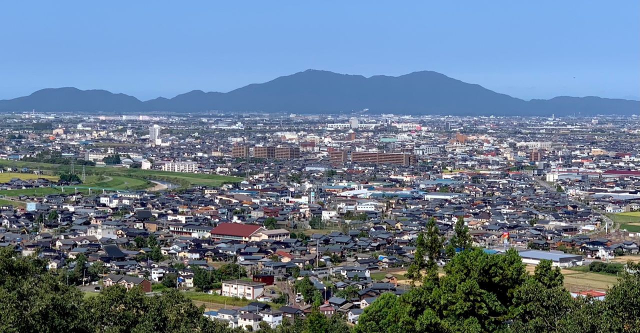 View from Osakiyama Park Terrace