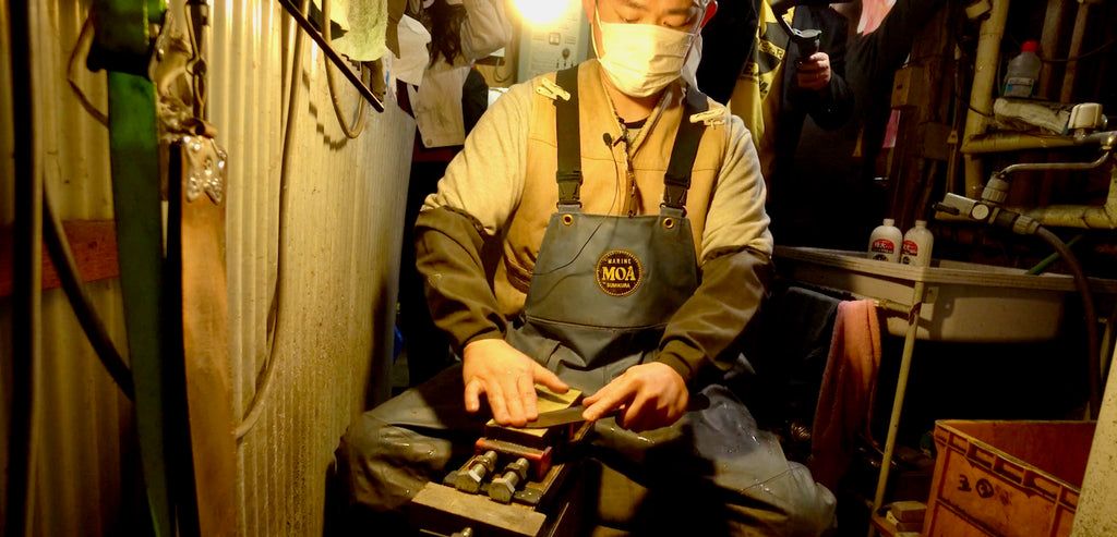 Bladesmith Naoki Mazaki